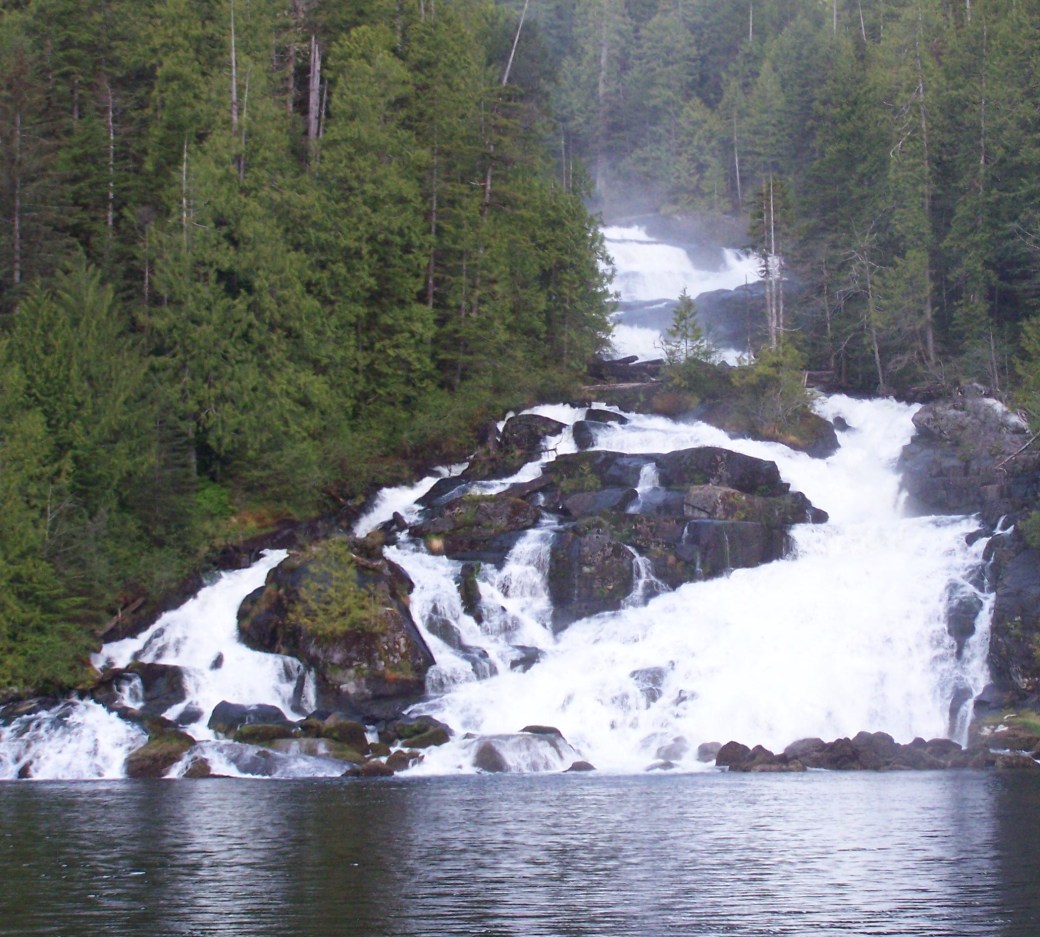 butedale waterfall